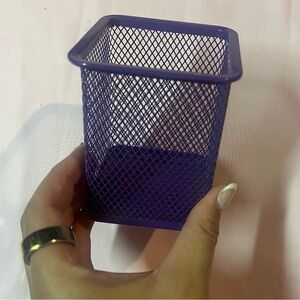 Purple Pen Holder